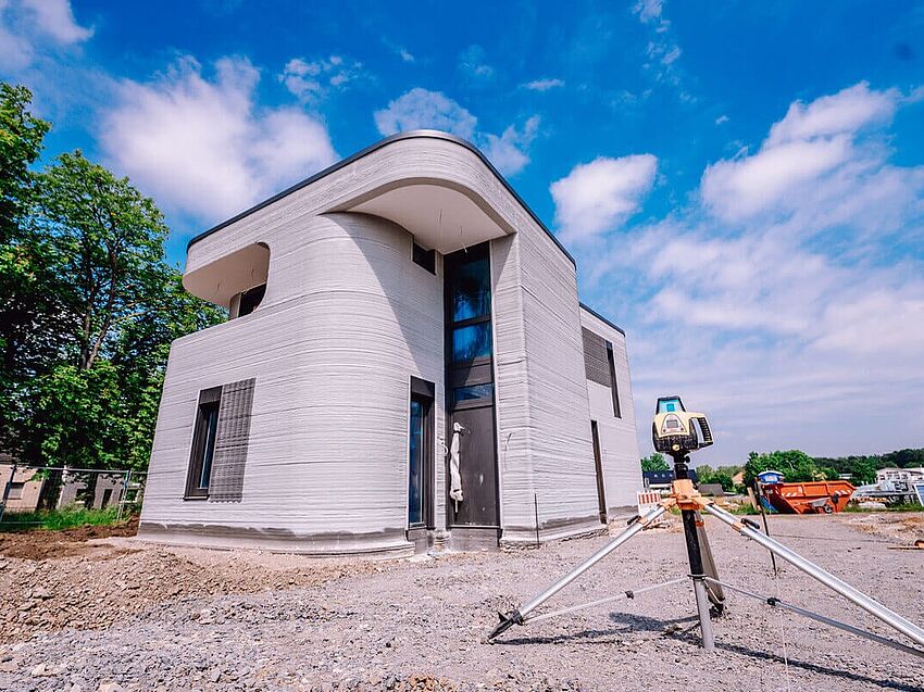 Germany's first 3D-printed house is finished!