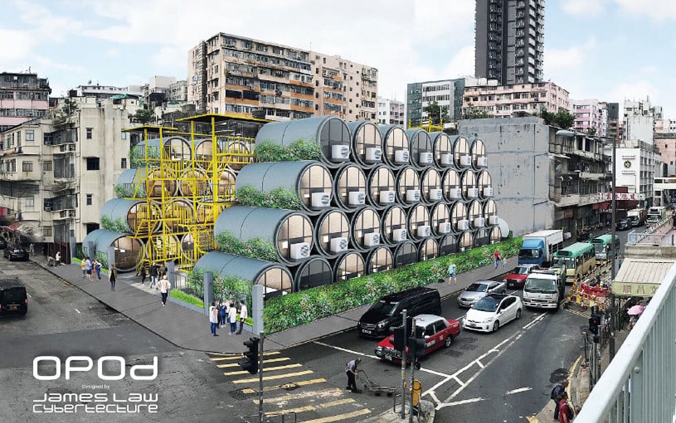 © James Law Cybertecture Architecture from the tube