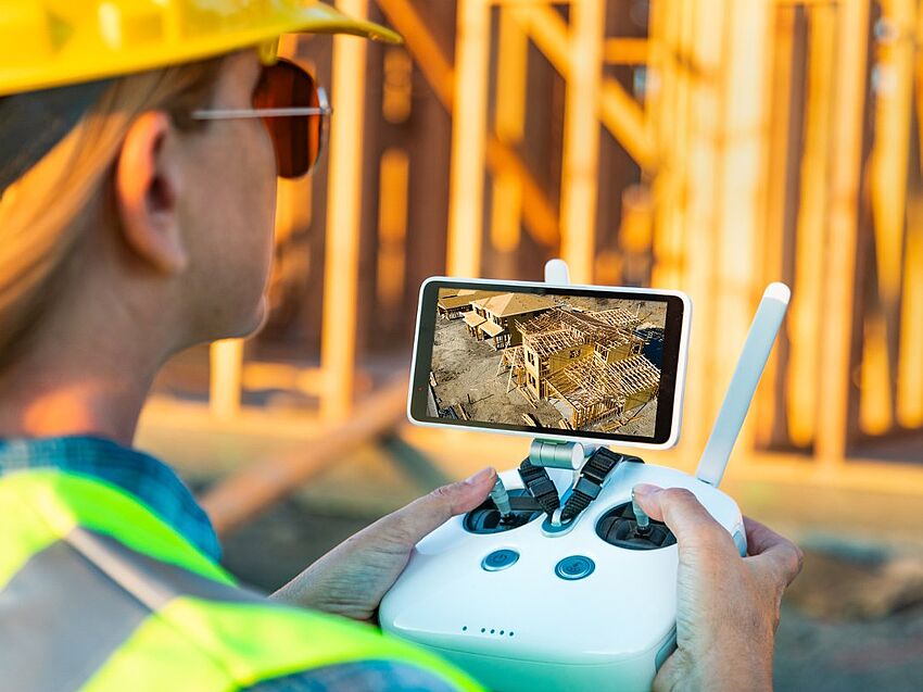 UAVs on the Construction Site