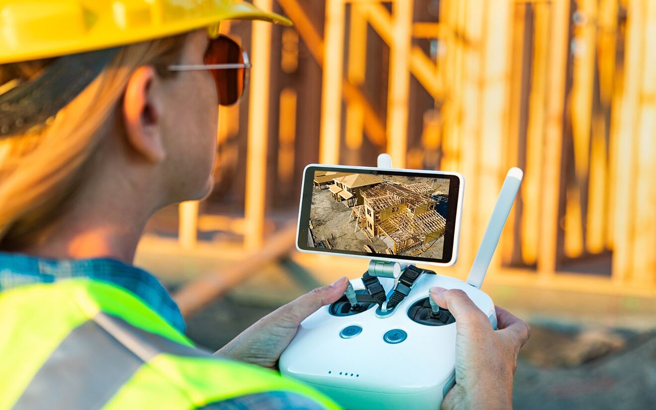 UAVs on the Construction Site