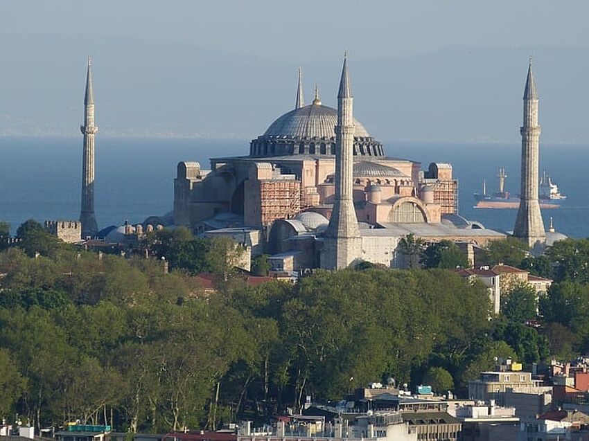 Die Hagia Sophia in Istanbul