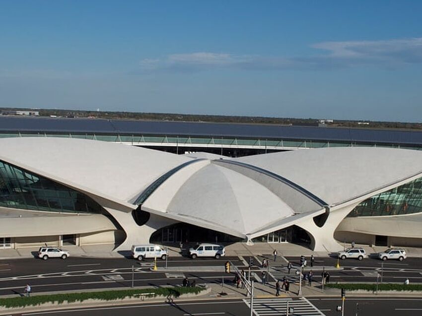 TWA-terminal in the New York Kennedy Airport